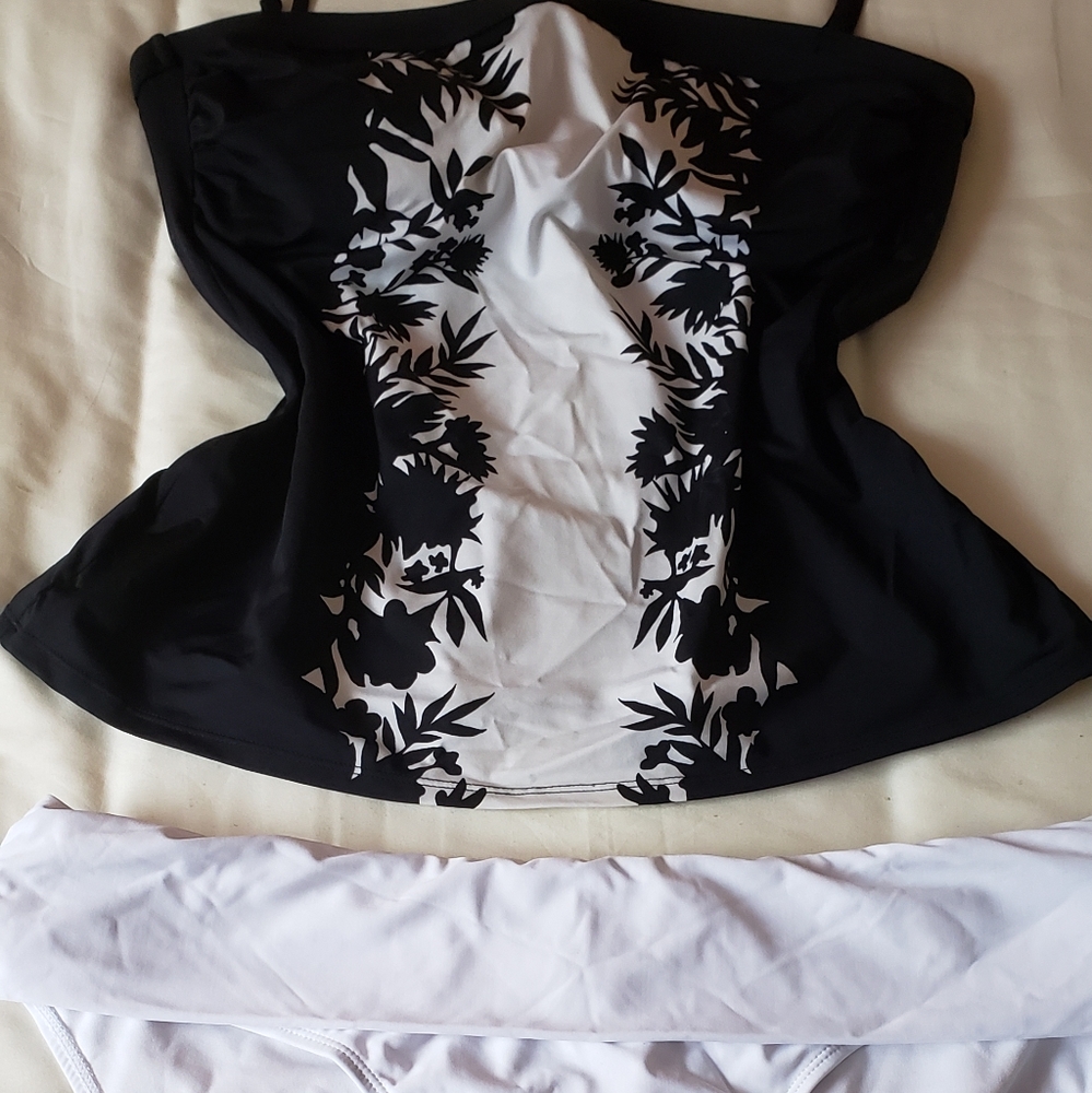 Kenneth Cole Swim Tankini Top and Bottom